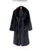 Toka imitation fox fur imitation fur fox fur long knee suit collar fur coat coat