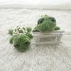 Cartoon Design Sea Turtle Women Key Holder Tortoise Pendant Korean Style Key Buckle Plush Key Chain