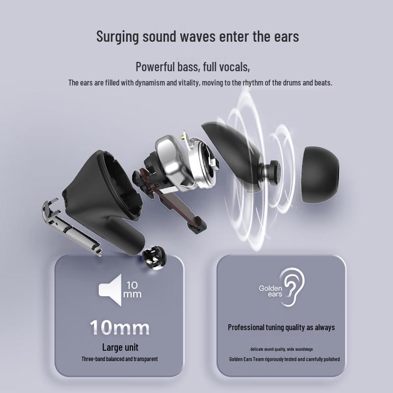 Philips True Wireless Hybrid ANC Noise Cancelling Earbuds TAT3518