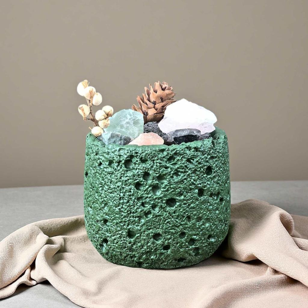 Cross-border Cement Texture Candle & Diffuser Cup - Decorative Aroma Container Ornament