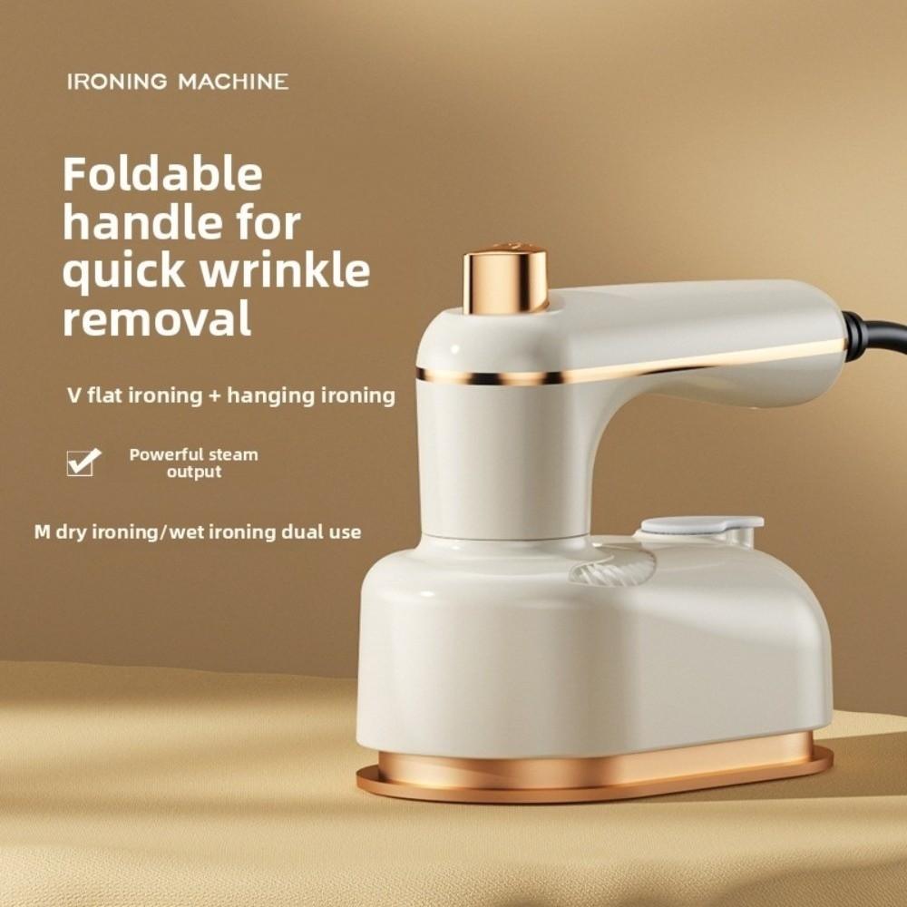 Water Spray Portable Steam Iron Dual Use Handheld Steamer Mini Ironing Machine  Business Trip