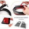 4.9 Ft Reflective Spoiler Rear Wing for Car Decorations, Carbon Fiber