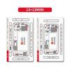 YCS Screw Storage Magnetic Pad For iPhone X XR XS 11 12 13 14 15 16 PRO MAX PLUS MINI Screw Memory Pad Storage Repair Tools