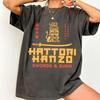 Maglietta Grafica Vintage Hattori Hanzo Giapponese Tarantino Spade di Samurai Harajuku Y2K Maglietta Casual Unisex Streetwear