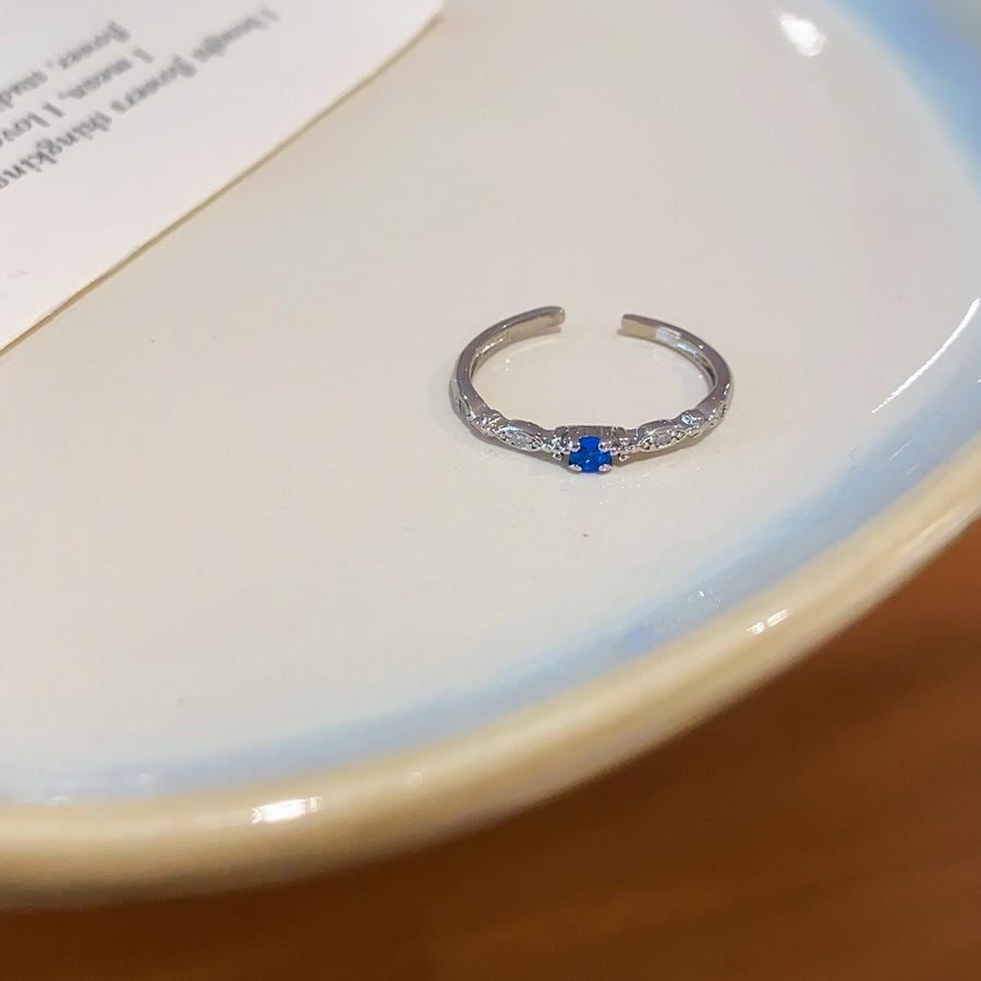 Elegant Zircon Pearl Starfish Enamel Open Ring - Versatile High-End Jewelry