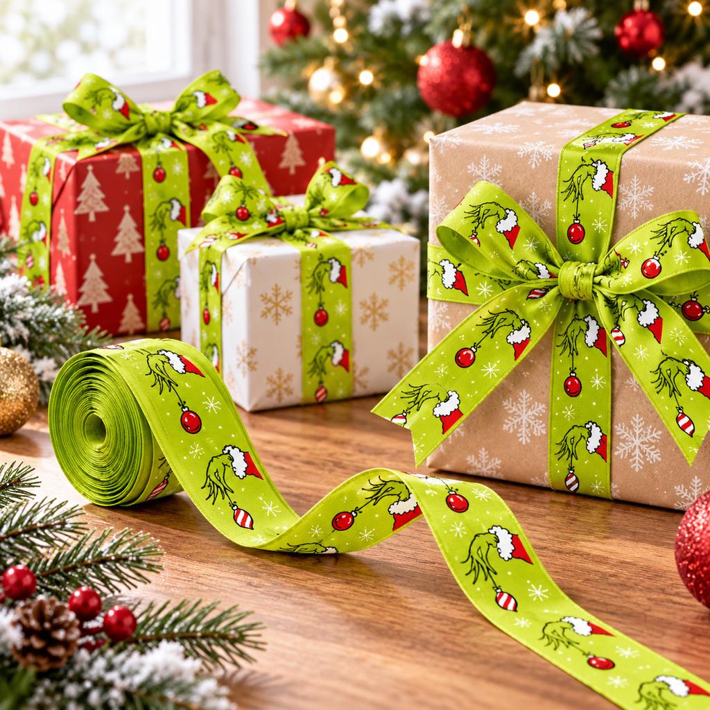 Weihnachts-Wärmeübertragungsband für Geschenkverpackung und Basteln