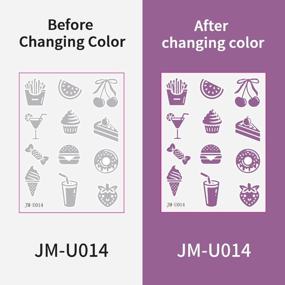 

DIY Photosensitive Temporary Tattoos Color Changing Tattoo Stickers Outdoor Activities Style 4
