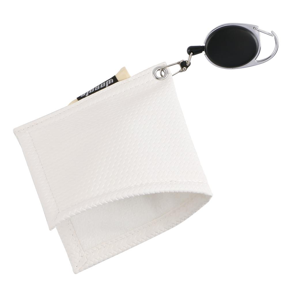 Square Golf Towel with Carabiner Hook Golf Balls Cleaning Towel Golf Club Towel  Golfer