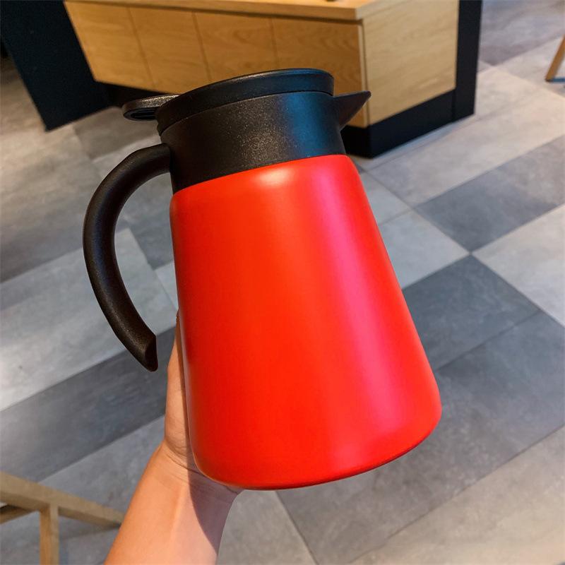 

Термос для кофейной чашки, изолированный горшок, кофейник, офисный подарок, высококачественный горшок для приготовления чая, термос из нержавеющей стали 304