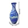 3D Puzzle Vase DIY Ornament for Living Room, Flower Arrangement, Home Decor, and Toy - Ideal for Children's Birthday or Christmas Gift.