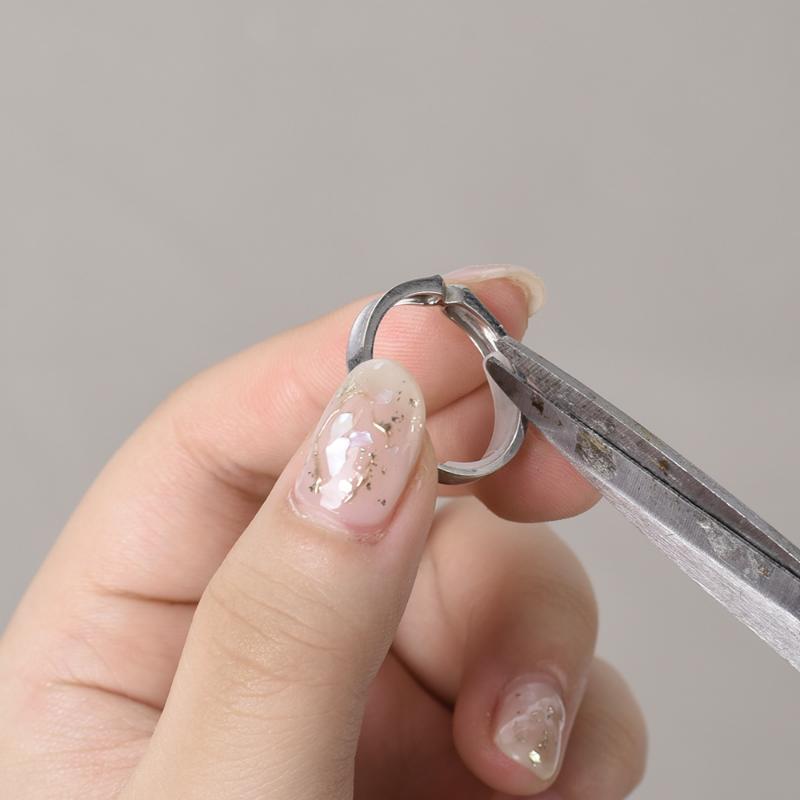 Anello Adesivo Invisibile in Silicone Regola Misura per Anelli Lenti Trasparente Bianco Riduttore Regolatore Misura Anello Dito Strumenti per Gioielli