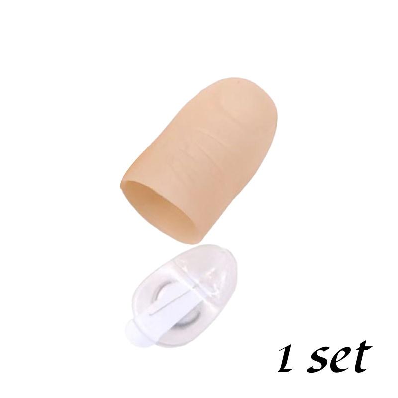 

1/5 шт. Поддельный кончик большого пальца, светящийся палец, магический трюк, крупный план, новинки, забавные реквизиты для розыгрышей для вечеринки, светодиодное свечение, фестивальный подарок