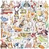 50 Photos of Terror of Bonnie Rabbit Daily Graffiti Stickers Guitar Notebook Suitcase DIY Waterproof Stickers