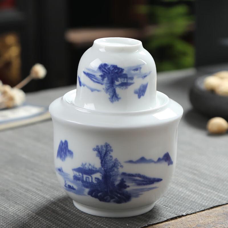 Керамический подогреватель и декантер для вина, ручная работа