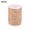 Vintage Twine Thick Shank Party Decor Natural Brown Burlap Jute Rope DIY for Craft Cord String