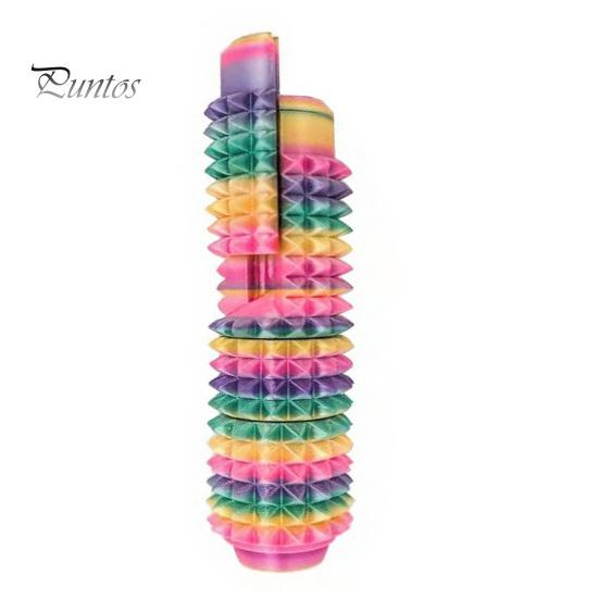 Adult Focus Aid 5-in-1 Spiked Roller Toy 3D Printed Spiky Pain Stim Keychain Multi-functional Fidget Pocket Mini Sensory for Anxiety Stress Relief