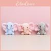 Elephant Keychain Plush Doll Stuffed Animal Toy Decoration Pendant Gift Cartoon