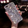 Apple 17 Mobile Phone Case New 14PM Full Diamond 13promax Premium 12 Gem IPhone 16 Full Cover Anti Fall 15
