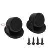 Pair Car Mini Tweeters Audio Speakers 101dB 5‑20KHz Silk Dome Black Universal with Screws