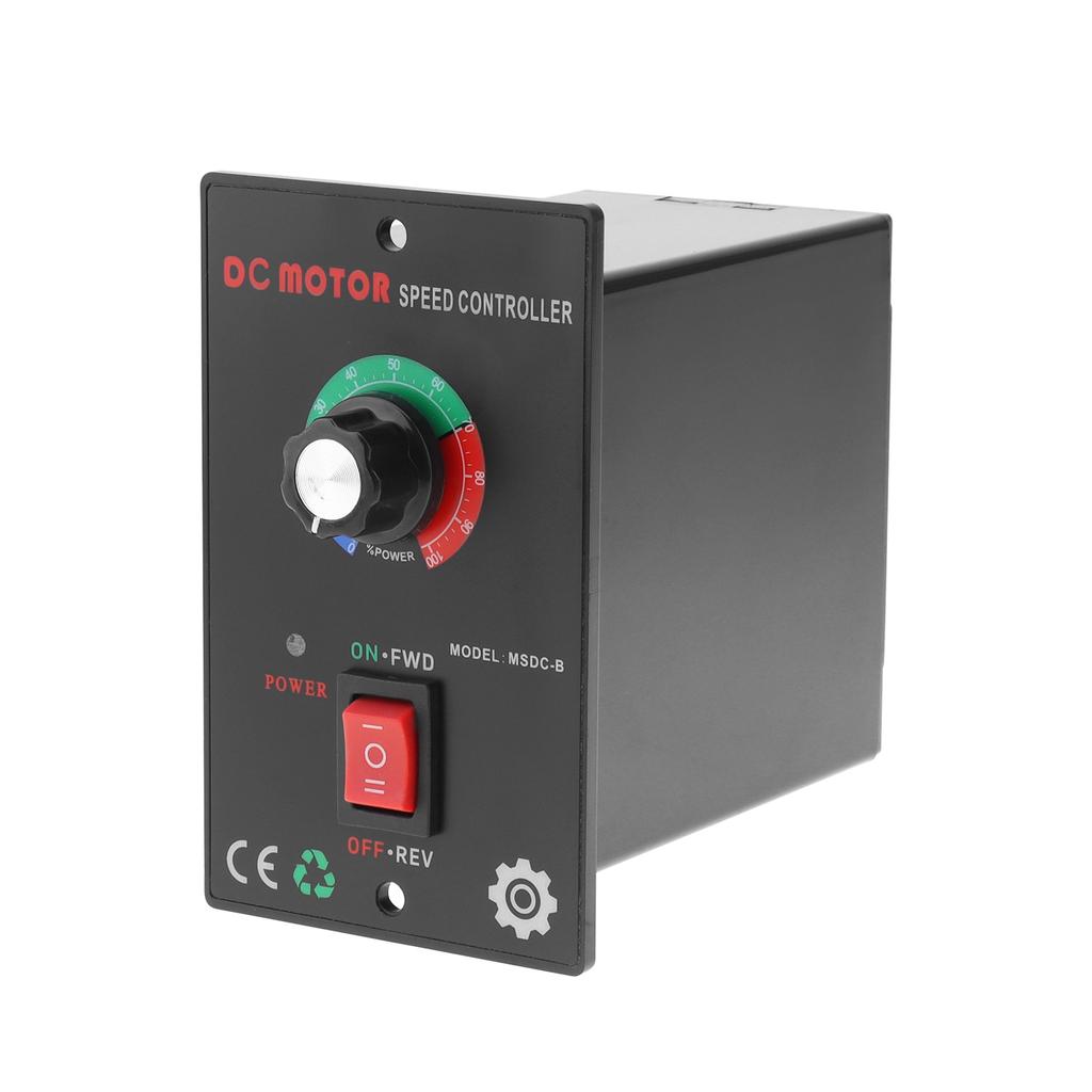 12-60V 20A DC PWM Brush Motor Speed Controller Reversible Switch Forward Inverse for 550 775 795 895 Motors