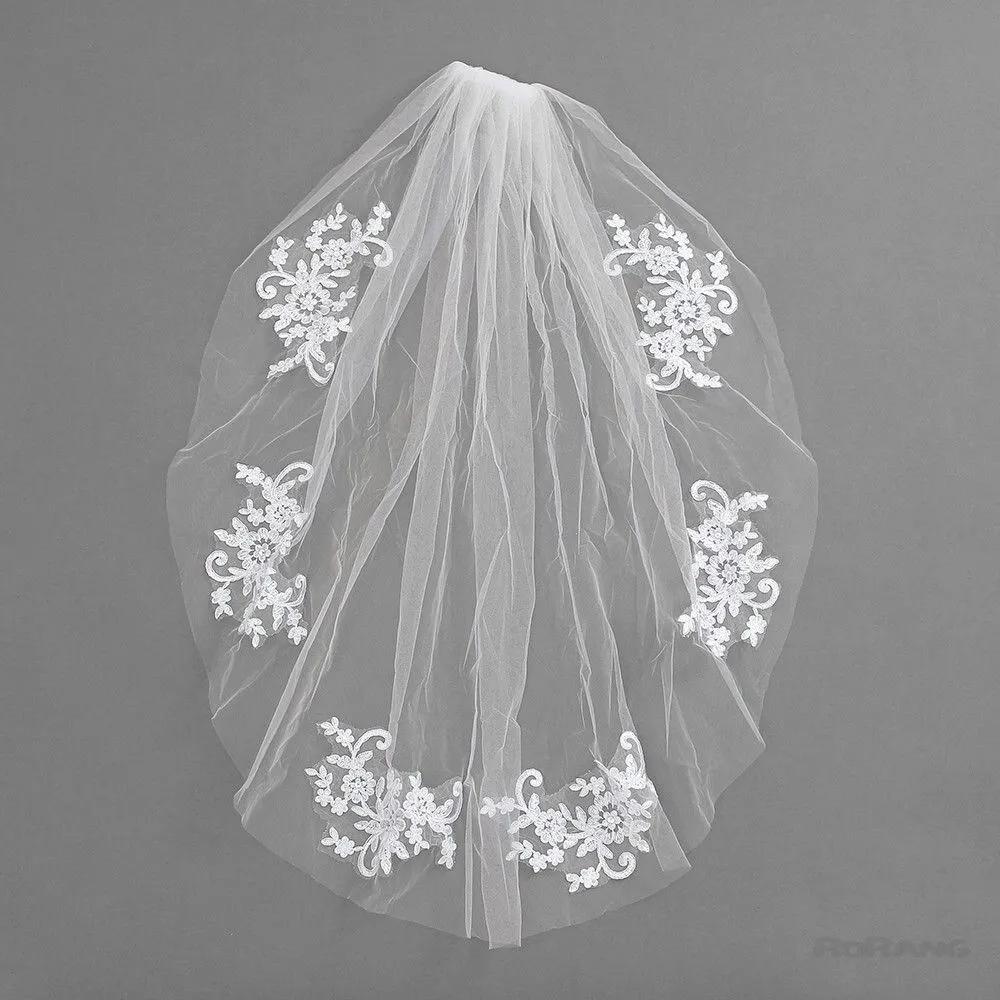 Living Plus Hair Veil DIY Embroidery Wedding Veil