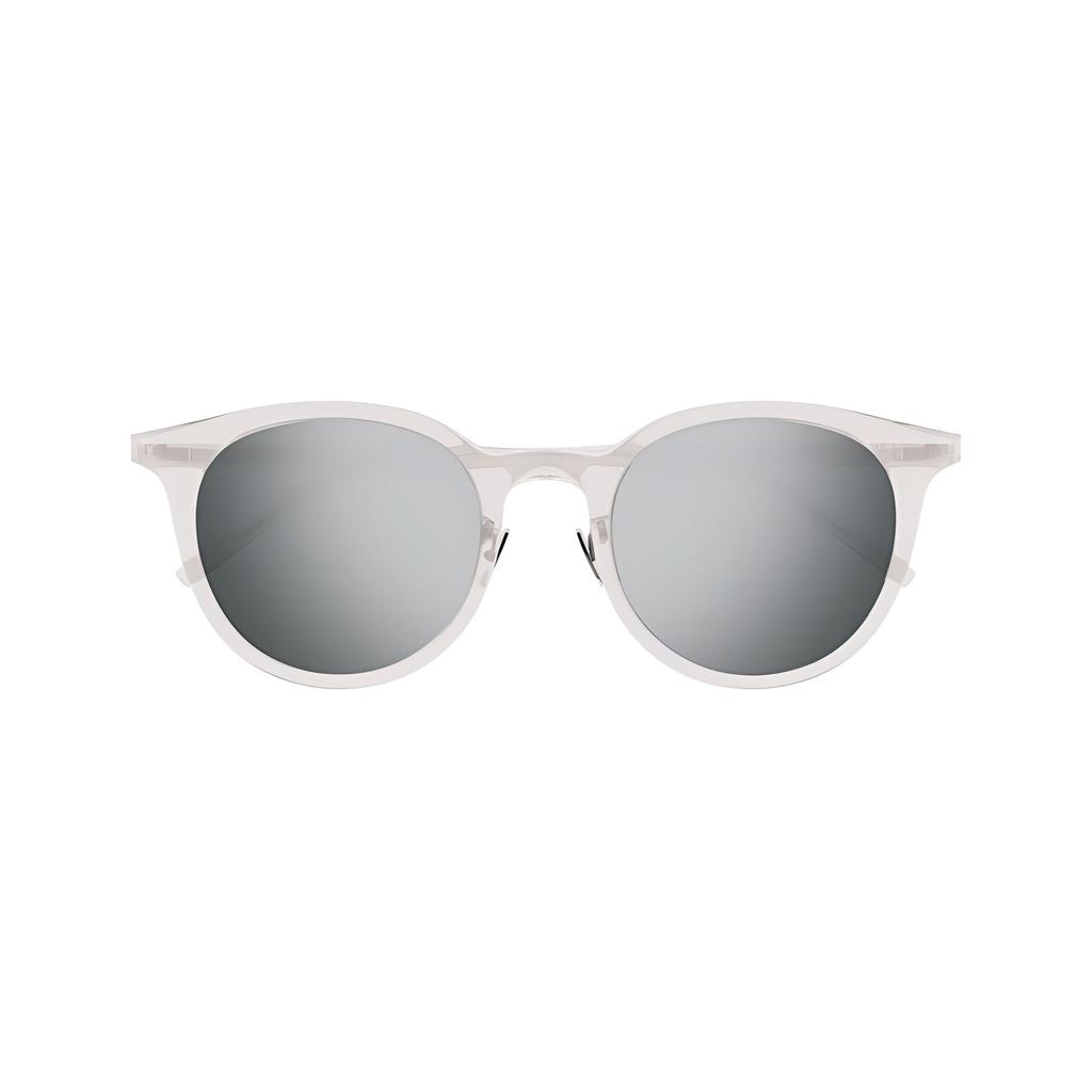 Saint Laurent Irregular Frame Sunglasses Unisex Sunglasses Gray SL488K-004