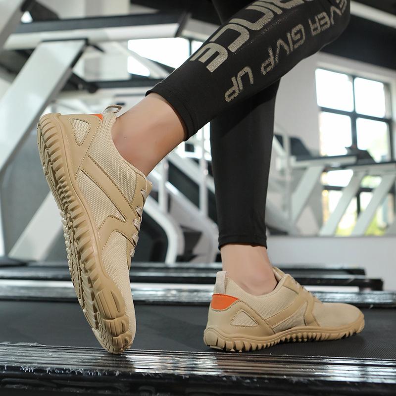 Wide Last Shoes Barefoot Shoes Casual Sports Outdoor Cycling Shoes Breathable and Non-slip Wide Head Hiking Casual Shoes Flying Weaving