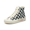 AGU x Anta Abriebfeste Atmungsaktive High-Top Canvas-Schuhe Damen Weiß Blau 12948680-10