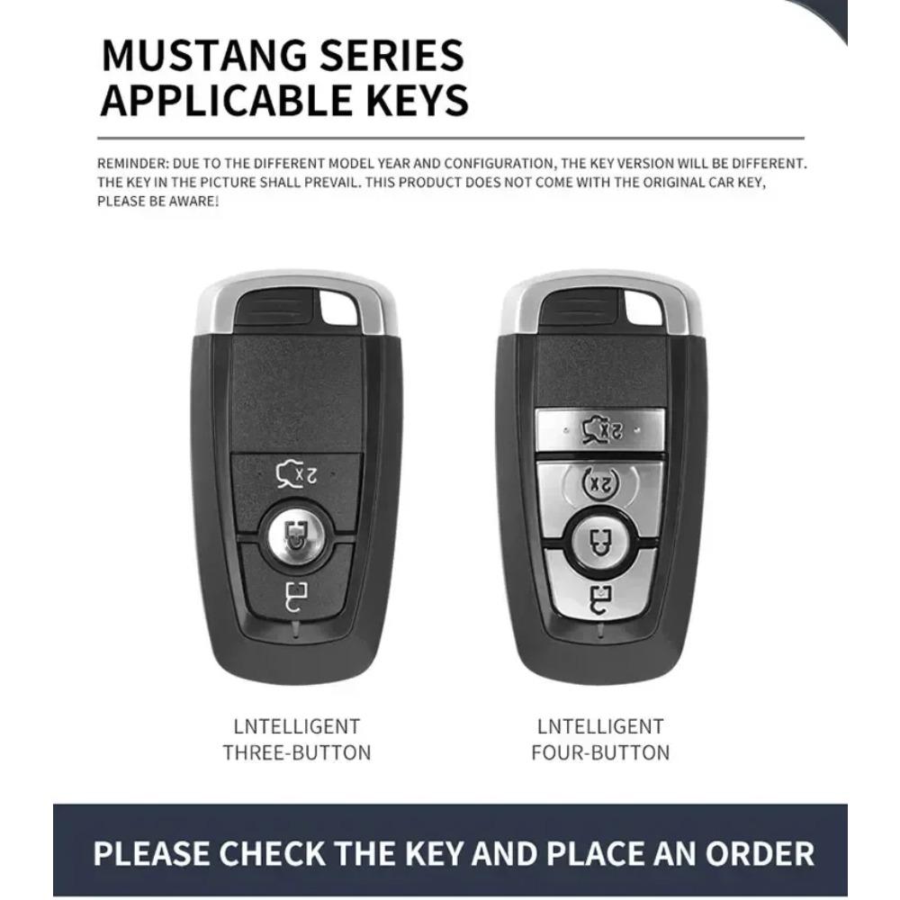 Zinc Alloy Car Remote Key Case for Ford Ranger Wildtrak Remote Control Protector for Ford Ranger Wildtrak Key Cover Accessories