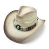 Men And Women Western Cowboy Straw Hat Outdoor Travel Beach Sun Hat Sun Hat