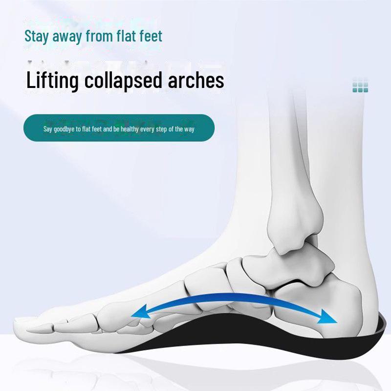 Flat Foot & Calf Valgus Correction Insoles with Arch Support