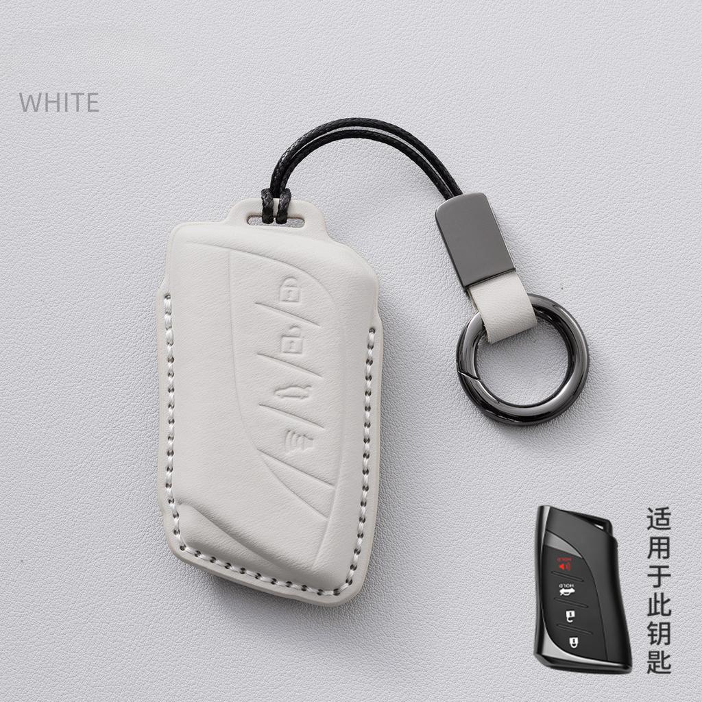 Funda Protectora de Piel Genuina para Llave Inteligente de Coche Llavero Para Lexus Nx Es Ux Us Rc Lx Gx Is Rx 200 250H 350H Ls 450H 260H 300H Ux200