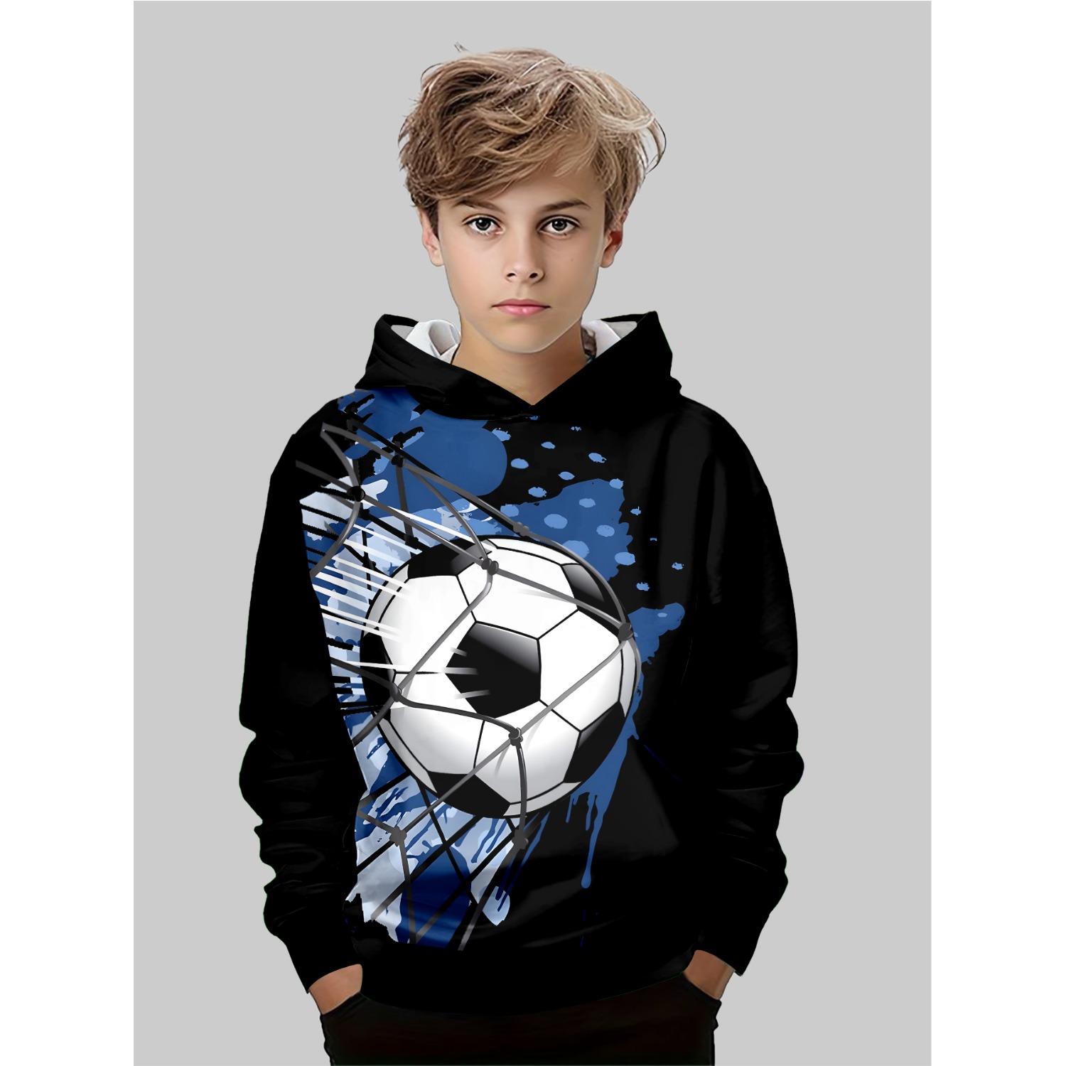 

Осень/Зима Толстовка для мальчиков с 3D-принтом аниме Модная повседневная верхняя одежда Толстовка Худи Худи Худи Куртка 11-12Y