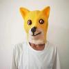 Mentale Verschmutzung Doge Maske: Dämonische Akita Inu Party Kopfbedeckung