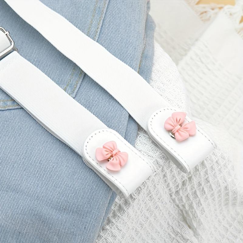 

1 шт. Пояс-резинка с пряжкой, женский универсальный пояс для джинсов, невидимый, эластичный, регулируемой длины