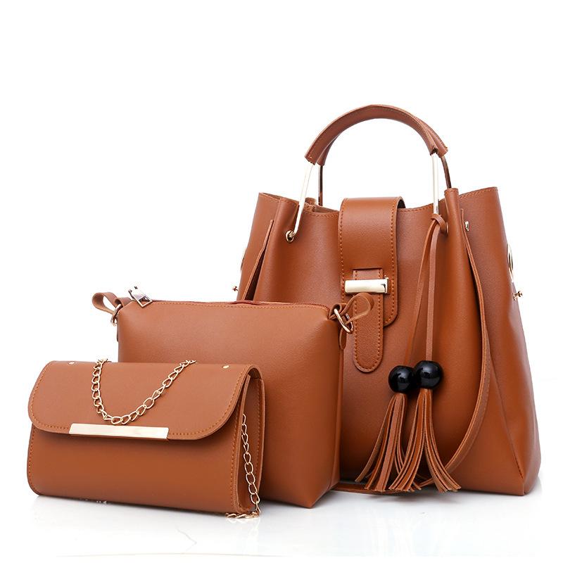 Women's fashion bag, style women's handbag, new bag three-piece women's bag