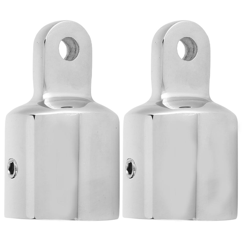 Stainless Steel Eye End for Boat Bimini Top Connecting Cap Screw  Fitting Hardware 7 8  1
