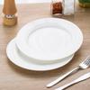 Deshangyuan Pure White Ceramic Dinner Plate Set