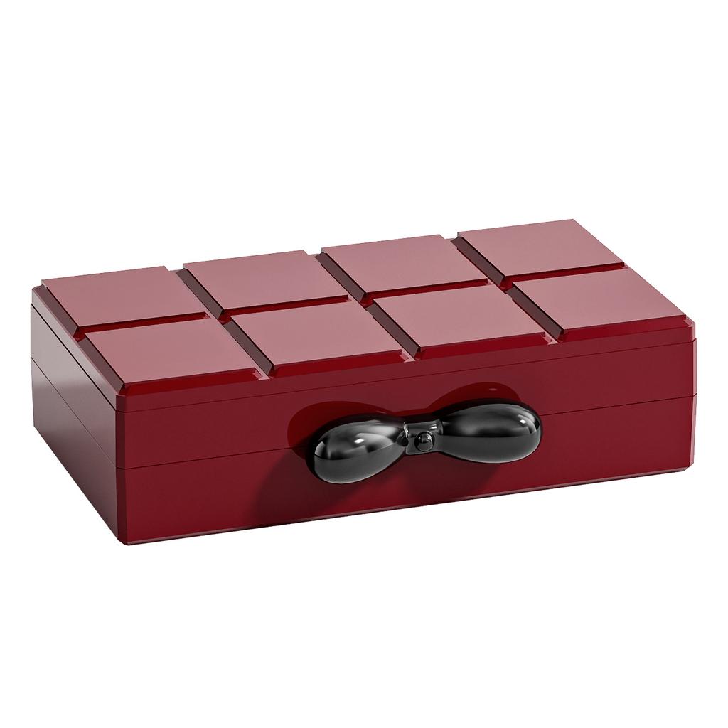 Small Portable Travel Jewelry Box, Exquisite New Model for Storing Earrings, Necklaces, Rings, and Other Accessories with Compartments