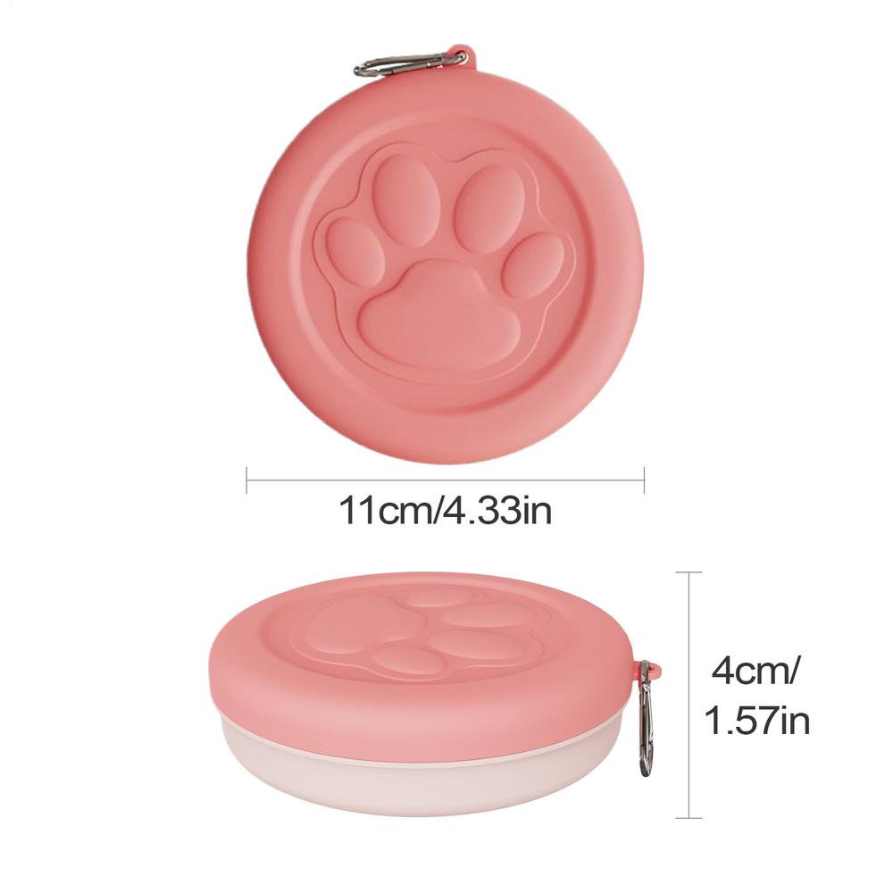 

Dog Treat Pouch Anti-Moisture Puppy Treat Pouch Airtight Refillable Storage for Senior Teething Large Breed Travel розовый