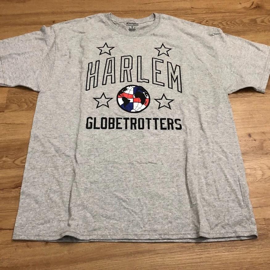 

ВИНТАЖНАЯ подписанная футболка Harlem Globetrotters Мужская XL Серая Champion S