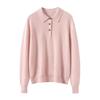 Kang Sai Ni 100% Cashmere Women's POLO Collar Sweater - Versatile and Stylish Knitwear