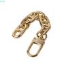 X7XC Bag Chain Metal Purse Handle Metal Buckles Handbag Shoulder Strap Replacement