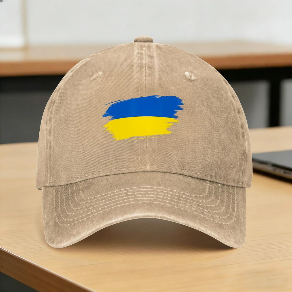 Ukraine Ukrainian Flag Casual Baseball Cap Summer Trucker Hat Outdoor Sport Hip Hop Hats Unisex Adult Yk Retro Baseball Caps