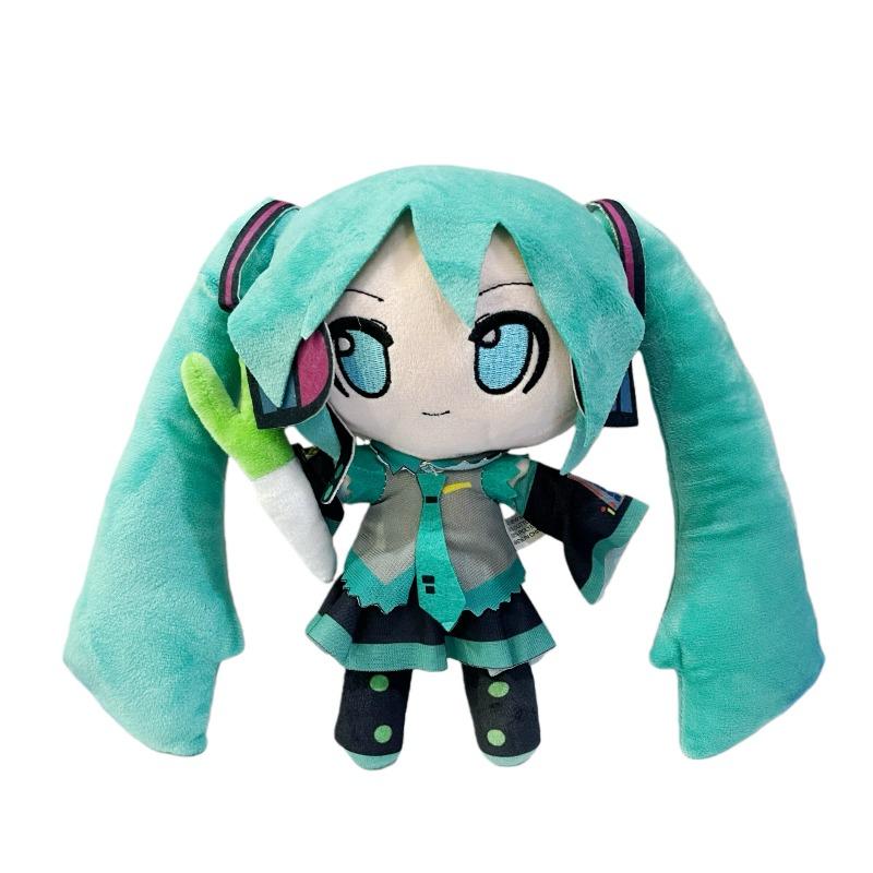 Cartoon Cute Hatsune Miku Series Plush Standing Onion Ornament Doll Toy Gift