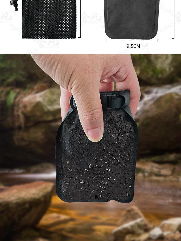 Portable Leakproof Soap & Toiletries Dispenser Bag