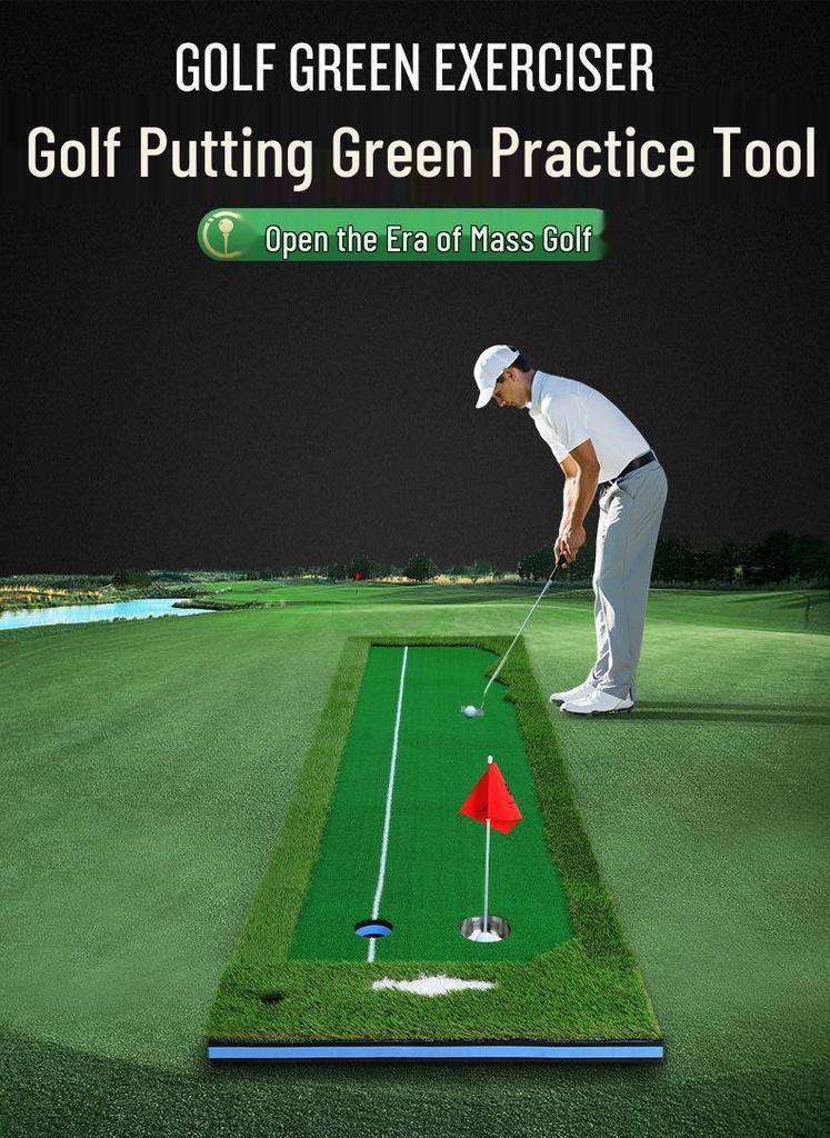 PGM Indoor Golf Putting Mat - Office Practice Green