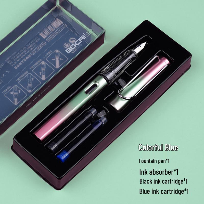 Bo Cai Third Grade Fountain Pen Set: Calligraphy Practice & Posture Correction for Kids