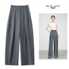 RUILAIYI Women's High-Waist Wide-Leg Trousers DH054