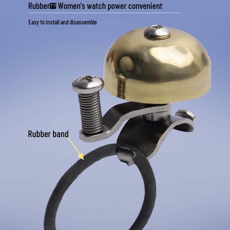 Retro Copper Road Bike Bell